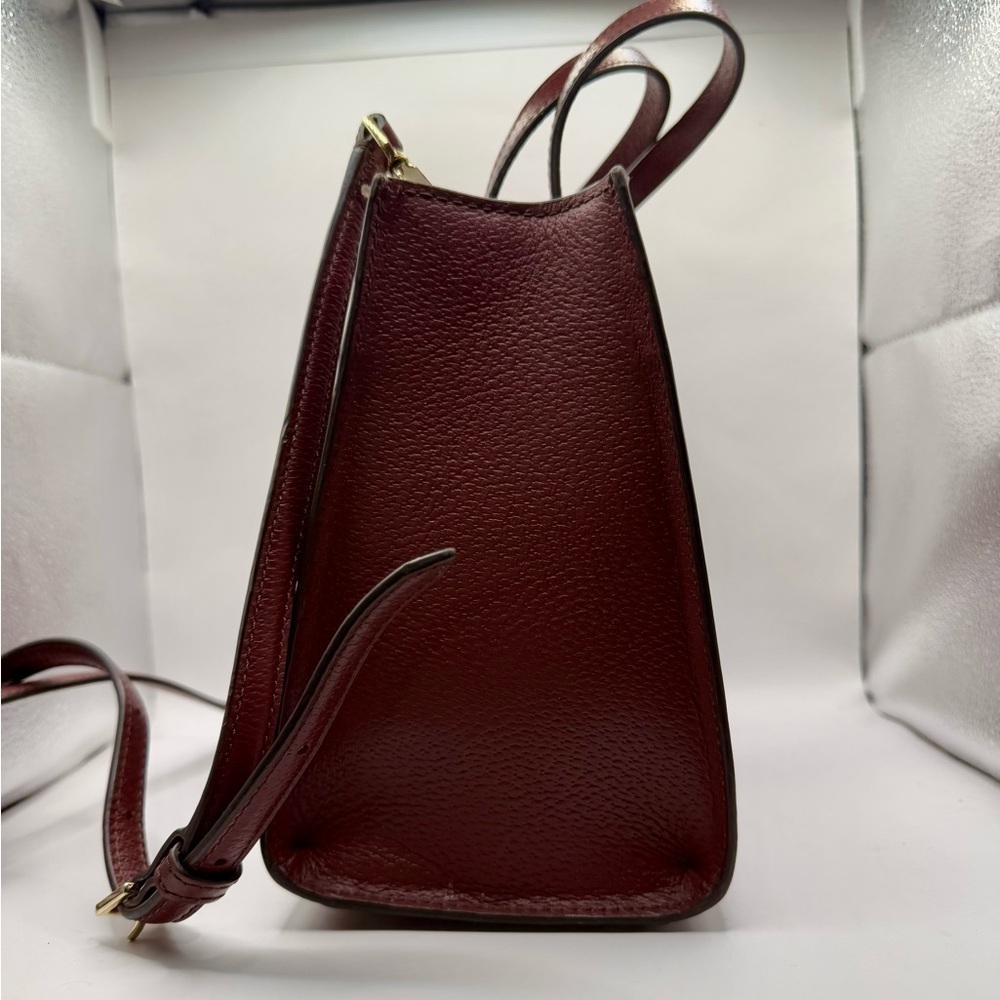 Kate Spade Burgundy Crossbody Bag - Picture 2 of 12